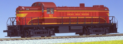 (HO)ALCo RS-2 Chicago Great Western ＃53
